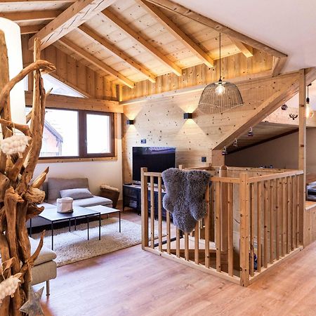 Le Chenaillet, Duplex Au Pied Des Pistes Et Spa Montgenèvre Buitenkant foto